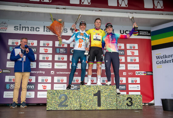 Kopecky wint na thriller opnieuw Simac Ladies Tour